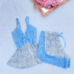 Baby Doll Rendado Estampado