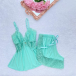 Baby Doll Rendado Liso