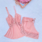 Baby Doll Rendado Liso