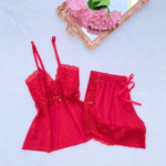 Baby Doll Rendado Liso