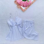 Baby Doll Rendado Liso