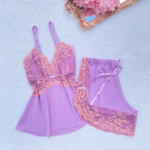 Baby Doll Rendado Francesa